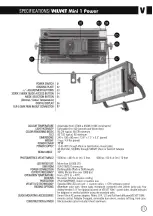 Preview for 13 page of Velvet Mini 1 Power User Manual