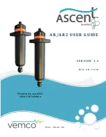 Vemco Ascent AR2 User Manual preview