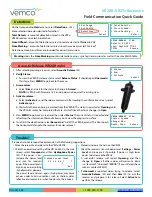 Preview for 2 page of Vemco VR2AR Quick Manuals