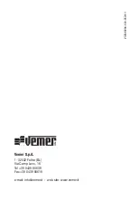 Предварительный просмотр 120 страницы Vemer ADR Series User Manual