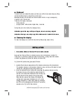 Preview for 7 page of Vemer Chronos RF Bianco User Manual