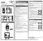 Vemer EVM-2DIN User Manual preview