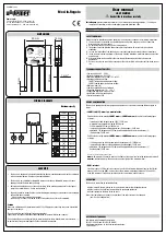 Preview for 2 page of Vemer In.Regolo User Manual