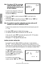 Preview for 30 page of Vemer Mithos GSM RF User Manual