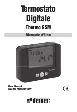 Vemer Thermo GSM Bianco VE715900 User Manual preview