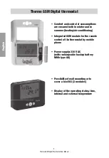 Preview for 4 page of Vemer Thermo GSM Bianco VE715900 User Manual