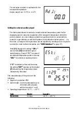 Preview for 17 page of Vemer Thermo GSM Bianco VE715900 User Manual