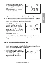 Preview for 19 page of Vemer Thermo GSM Bianco VE715900 User Manual