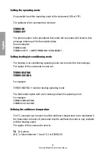 Preview for 28 page of Vemer Thermo GSM Bianco VE715900 User Manual