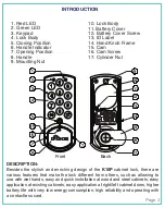 Предварительный просмотр 3 страницы Vemus Kilitronik MiniK 10p Operating Manual