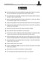 Preview for 13 page of VENCE TUDO SA 7300 Operation Manual