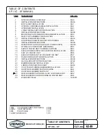 Preview for 3 page of VENCO VC6F Installation & Owner'S Manual