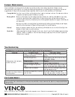 Preview for 6 page of VENCO VCD Installation, Operation And Maintenance Manual