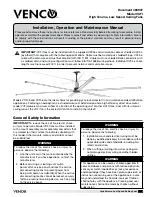 Предварительный просмотр 1 страницы VENCO VCFI Series Installation, Operation And Maintenance Manual