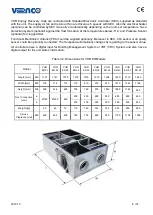 Preview for 6 page of VENCO VHR ER 01 Installation, Operation, &  Maintenance Instruction