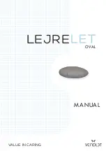 Preview for 1 page of Vendlet Lejrelet Oval Manual