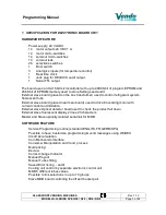 Preview for 4 page of Vendo G-DRINK DR6 Programming Manual