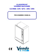 Vendo G-DRINK GF9 Programming Manual preview