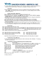 Preview for 9 page of Vendo Sanden HFD000006 Technical & Service Manual