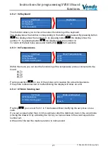 Preview for 23 page of Vendo SVE DL6 Programming Manual