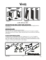 Предварительный просмотр 5 страницы Vendo V21 621 General Information Manual