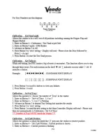 Preview for 42 page of Vendo VUE 30 Manual