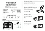 Предварительный просмотр 1 страницы VENETA 3 Sided L Frame Outside Mount Installation Instructions