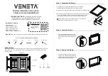 VENETA 4 Sided L Frame Outside Mount Installation Instructions предпросмотр