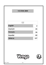 Preview for 132 page of Venga SWM 3000 Instructions Manual