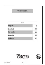 Preview for 50 page of Venga VG CCG 1006 Manual