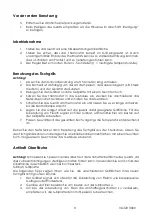 Preview for 11 page of Venga VG GR 3000 Manual