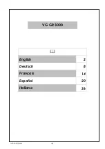 Preview for 32 page of Venga VG GR 3000 Manual