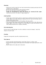 Preview for 7 page of Venga VG GR 3020 Instructions Manual