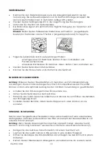 Preview for 10 page of Venga VG HVC 3001 Manual