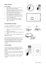 Preview for 9 page of Venga VG RVC 3000 Manual