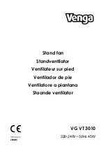 Venga VG VT 3010 Manual preview