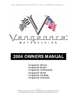 VENGEANCE Banshee 2005 Owner'S Manual preview