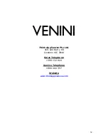 Предварительный просмотр 32 страницы Venini VDW61S User Manual