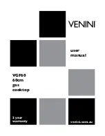 Venini VGF60 User Manual preview