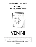 Venini VVD60 User Manual preview