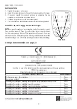 Preview for 22 page of Venitem HOLA F24EN Technical Manual