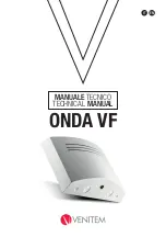 Venitem ONDA VF Technical Manual предпросмотр