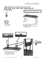 Venjakob CHIC 6725 Assembly Instructions предпросмотр