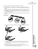 Preview for 15 page of Venmar Bistro VBLDN1 Series Installation Use And Care Manual