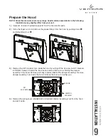 Предварительный просмотр 9 страницы Venmar BISTRO VBNDE1 Series Installation Use And Care Manual