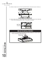 Предварительный просмотр 10 страницы Venmar BISTRO VBNDE1 Series Installation Use And Care Manual