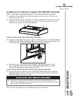 Предварительный просмотр 39 страницы Venmar BISTRO VBNDE1 Series Installation Use And Care Manual