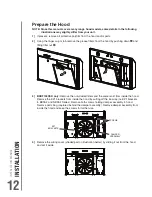 Предварительный просмотр 12 страницы Venmar BKDD1 Series Installation Use And Care Manual