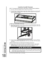 Предварительный просмотр 18 страницы Venmar BKDD1 Series Installation Use And Care Manual