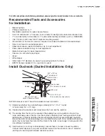 Preview for 7 page of Venmar Chef VCQDD1 Series Installation Use And Care Manual